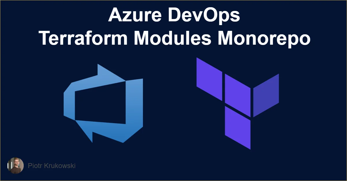 Azure Devops Terraform Modules Monorepo