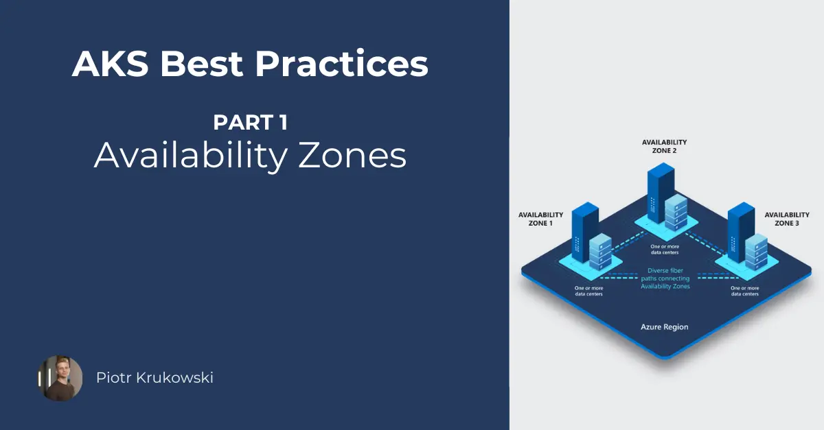 AKS Best Practices Part1: Availability Zones