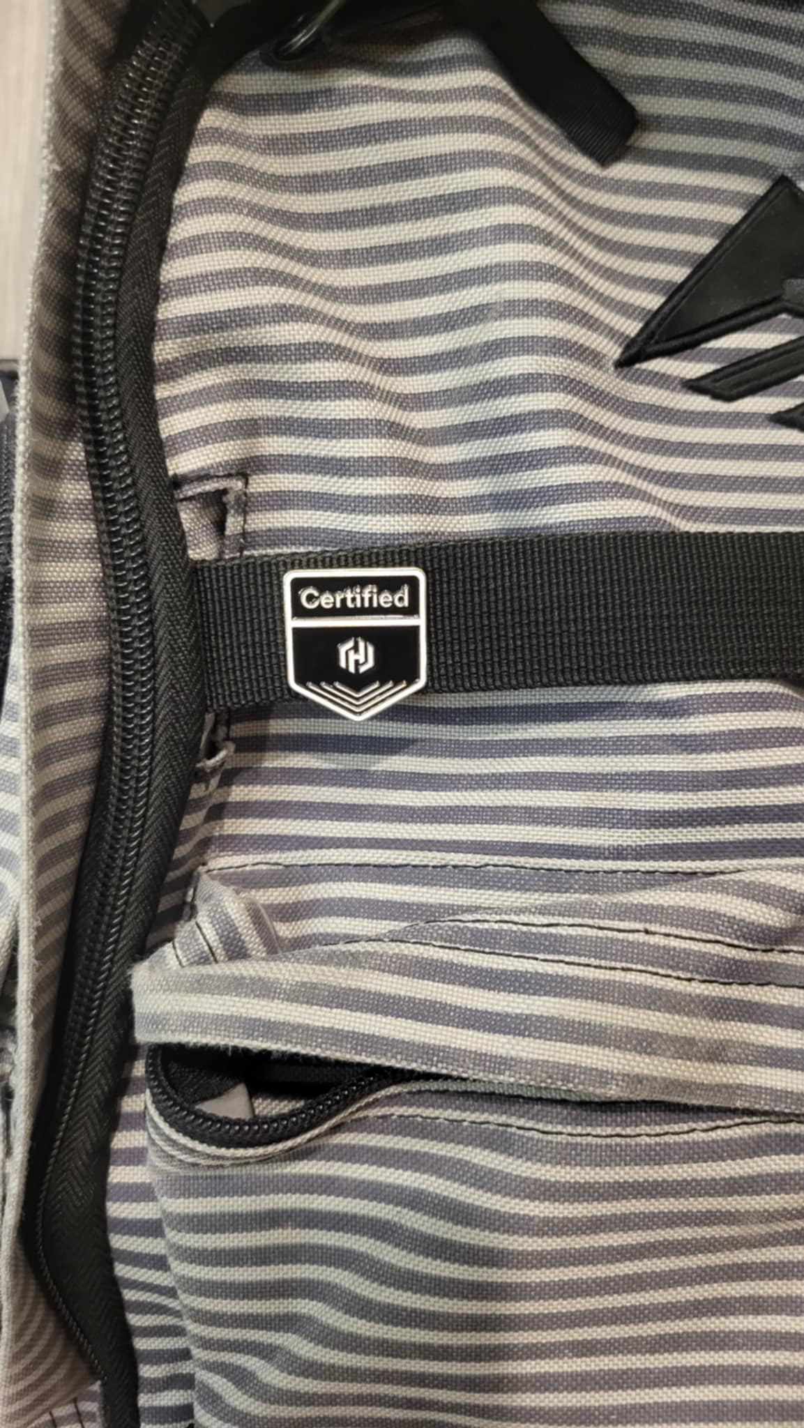 metal badge