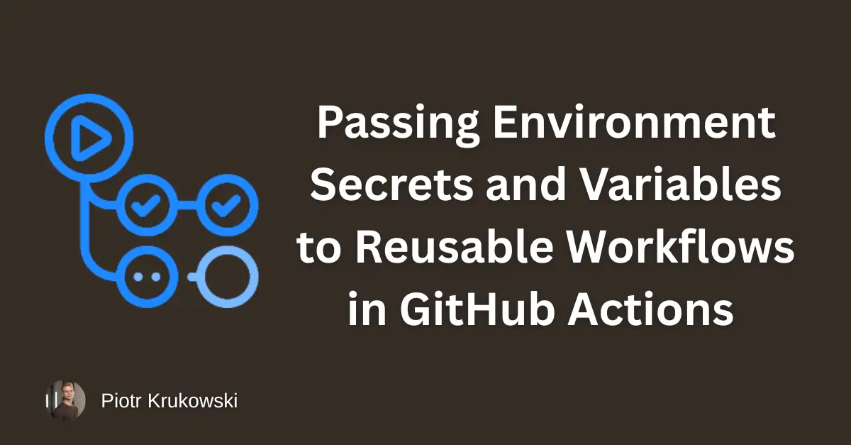 Passing Environment Secrets and Variables to Reusable Workflows in GitHub Actions